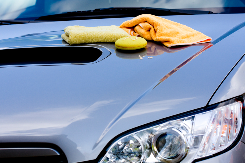 washing car